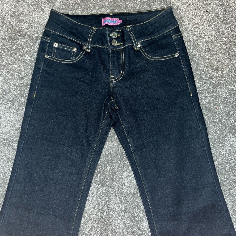 Edikted Black Flare Wide Leg Jeans